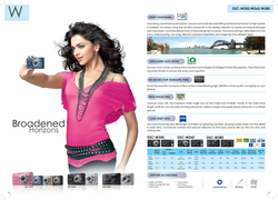 Cybershot Catalogue Inside Pages