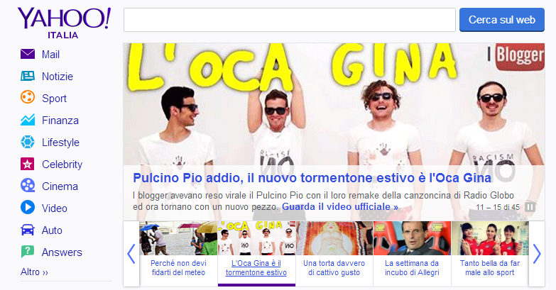Oca Gina - Fabrizio Pisu Blogger