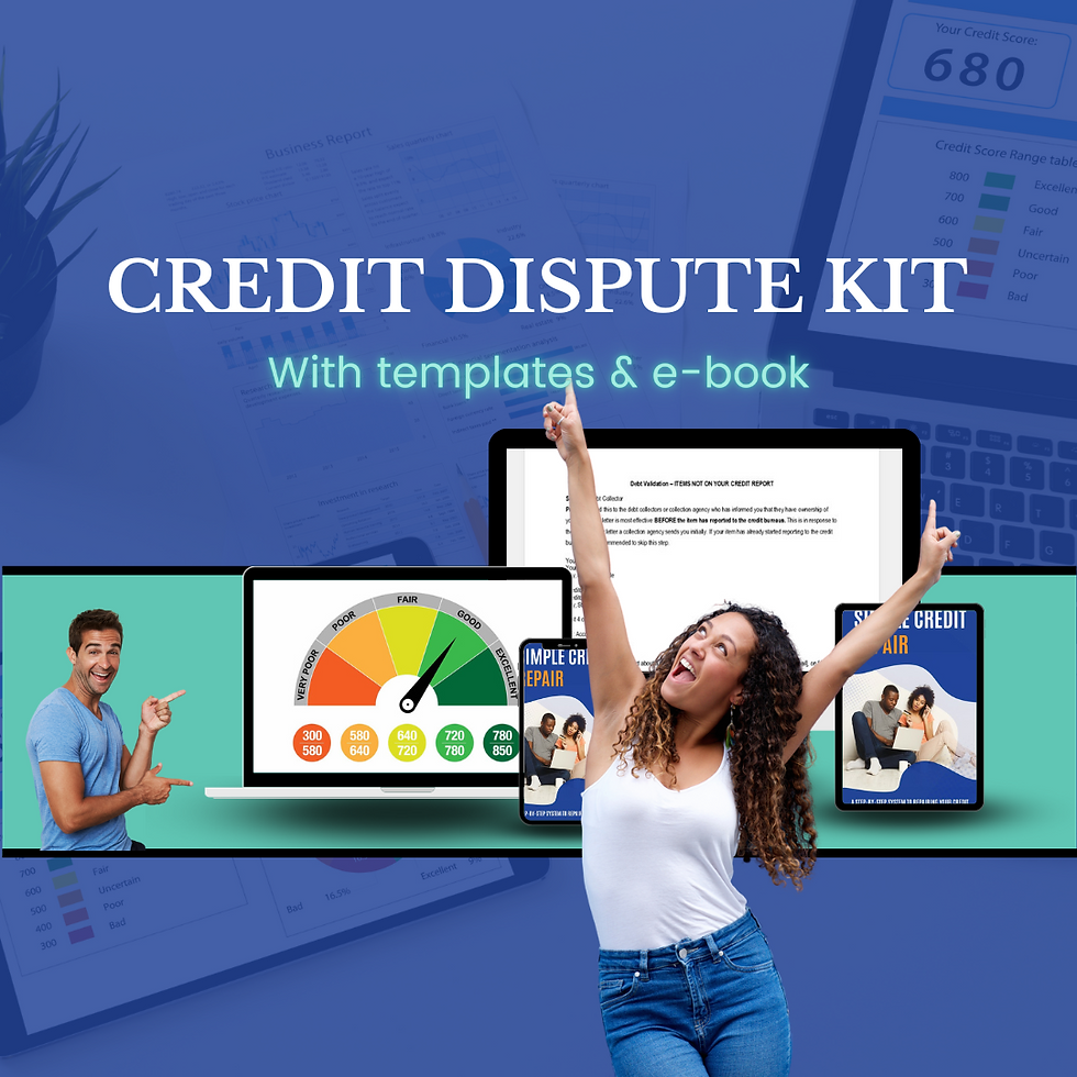 Do It Yourself Credit Repair Kit