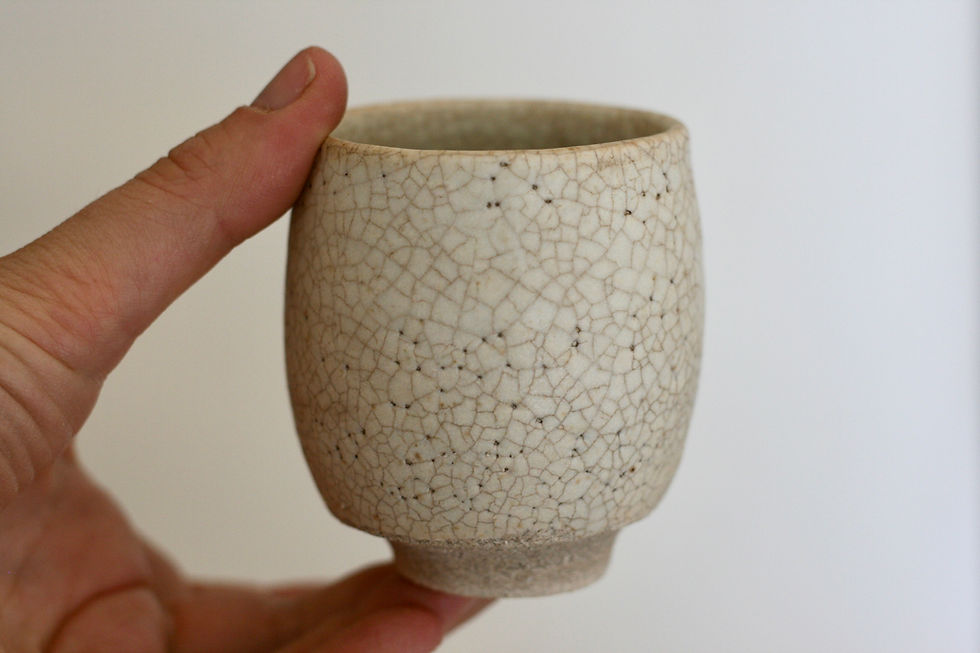 Thumbnail: Ceramic cup - White Yunomi