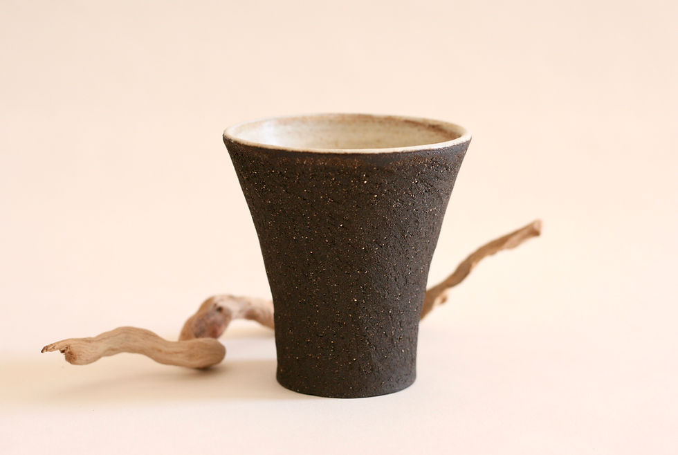 Black ceramic Cup