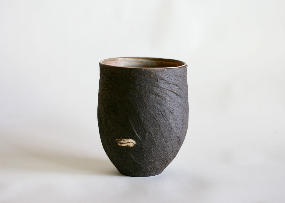 Thumbnail: Black ceramic large cup