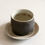 Thumbnail: Black ceramic Cup and Saucer
