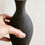 Thumbnail: Black Ceramic Bud Vase | Single Flower Vase