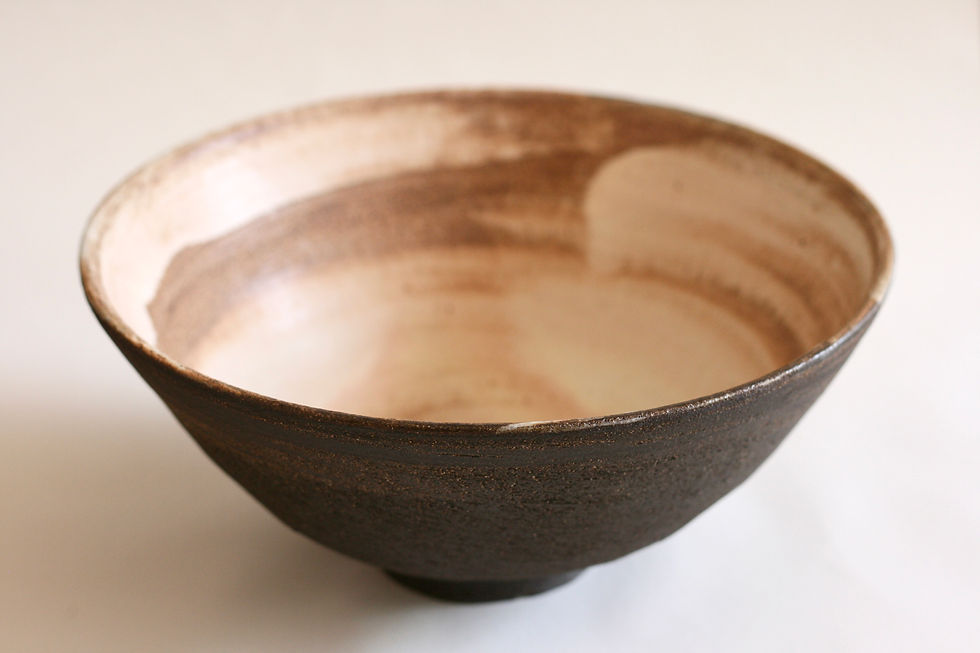 Thumbnail: Black Large Serving Bowl
