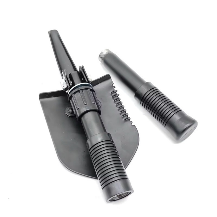 Thumbnail: Garden Tools Portable Folding Shovel Multifunction Stainless Steel Survival Spad