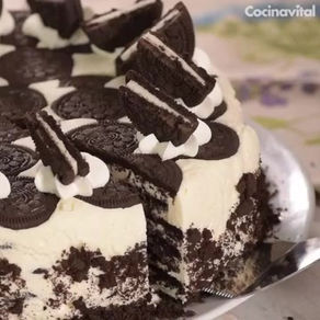 Cómo preparar Carlota con galletas Oreo