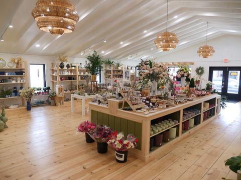 Main Street Botanicals commercial interior renovation by Copper Creek Contractors of Champaign, Illinois.