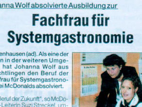 McDonald's Seenland im Bildungskanal BR alpha