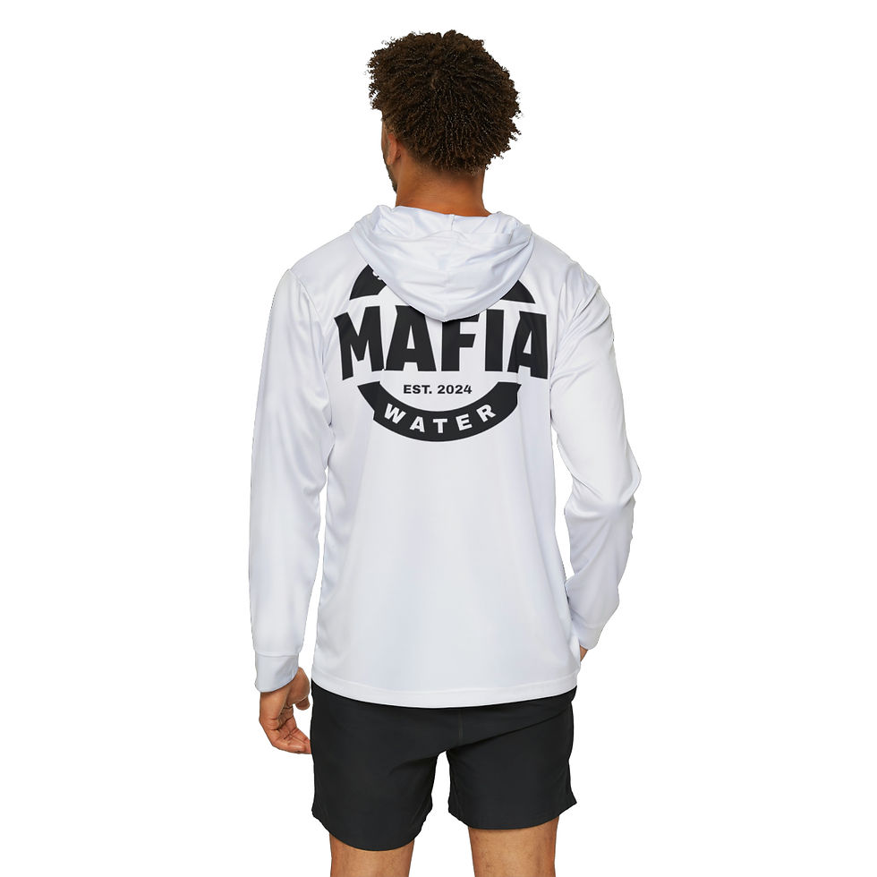 Thumbnail: SWM Represent Hooded UV Protection Long Sleeve Shirt (White)