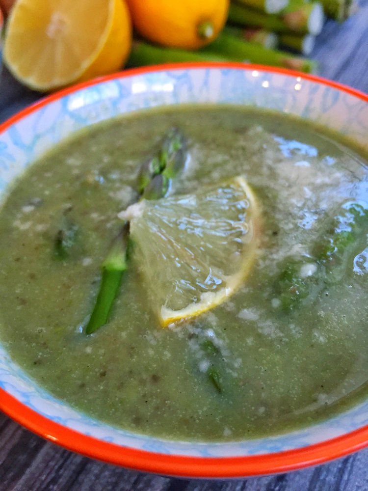 Asparagus & Mushroom Soup