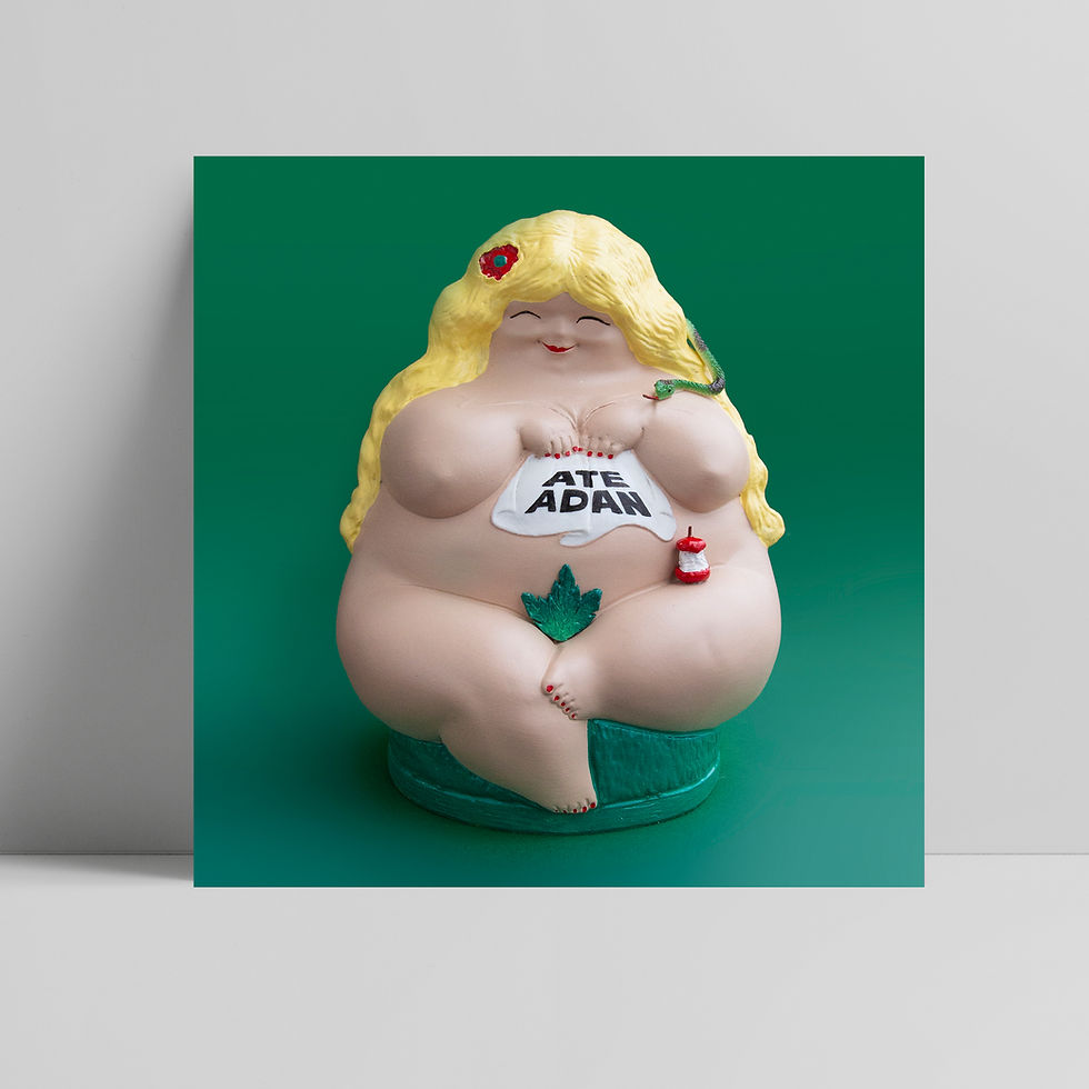 Lámina Cuando Eva se comió Adán