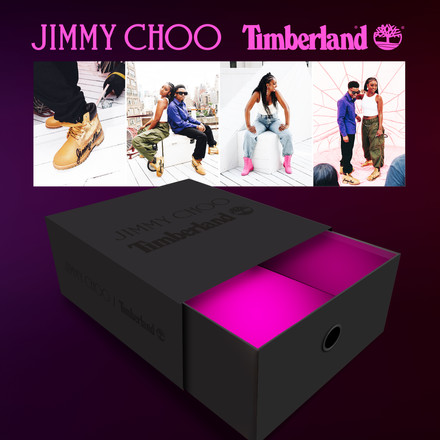 Jimmy Choo x Timberland Collaboration Packaging