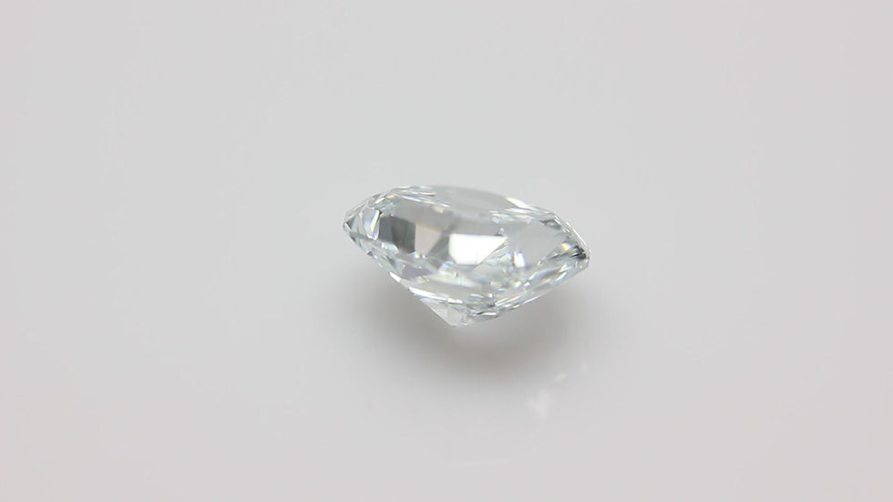 Thumbnail: BLUE DIAMOND  2.44 CARAT FANCY GRENISH BLUE  IF-GIA