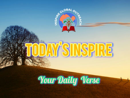 TODAY'S INSPIRE.The Remaining Rest: Entering God's Sabbatismos.