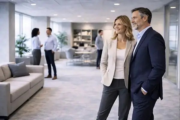 Calm professional environment representing proactive client support and long term HR payroll and benefits system continuity by Freedom HR Solutions