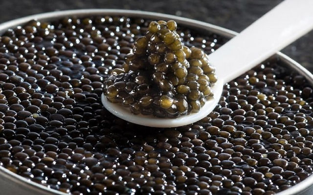 Set Caviar DUEBEL - 2 Bols Verre + 2 Cuillères Nacre Pour Caviar Et Cocktails