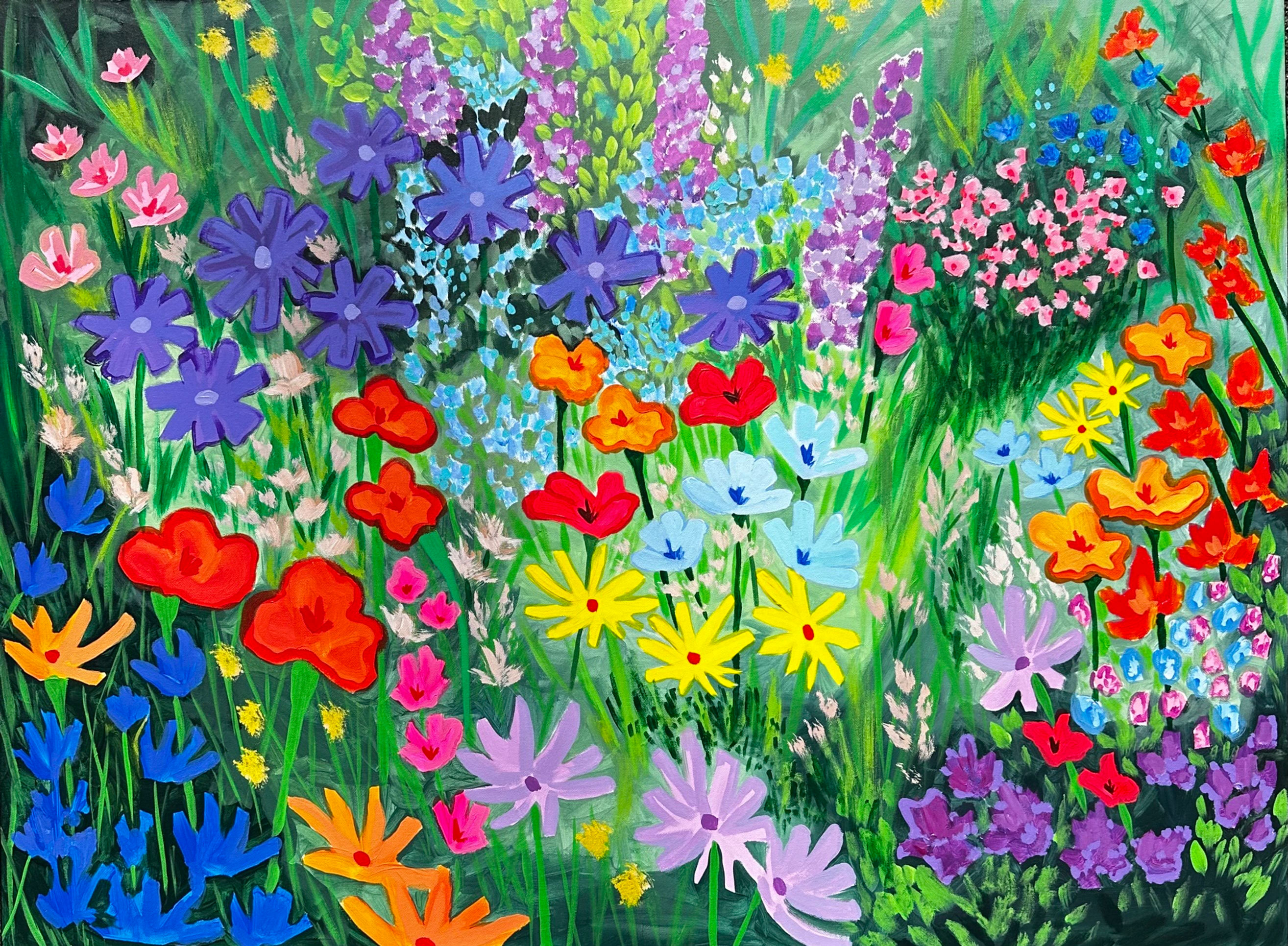 "Stepping Forward" - 30x40"