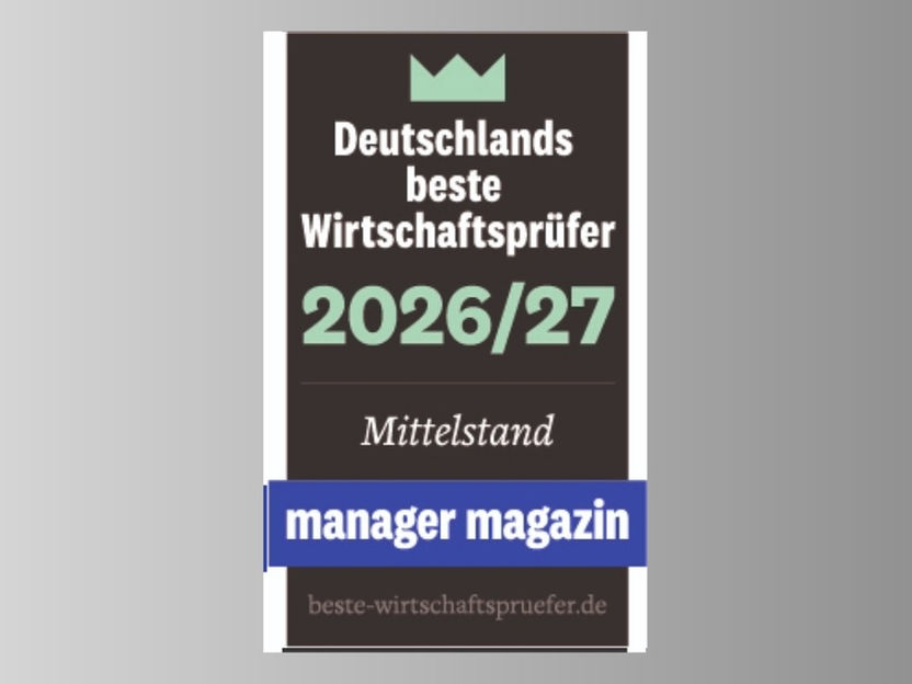 Siegel Manager Magazin "Deutschlands beste Wirtschaftsprüfer"