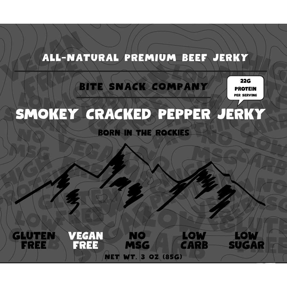 Smokey Cracked Pepper Jerky 3oz