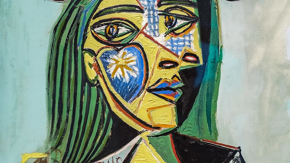 Zentangle- Reinterpretación de la obra de Picasso, Van Gogh, Modigliani, y Frida Kahlo