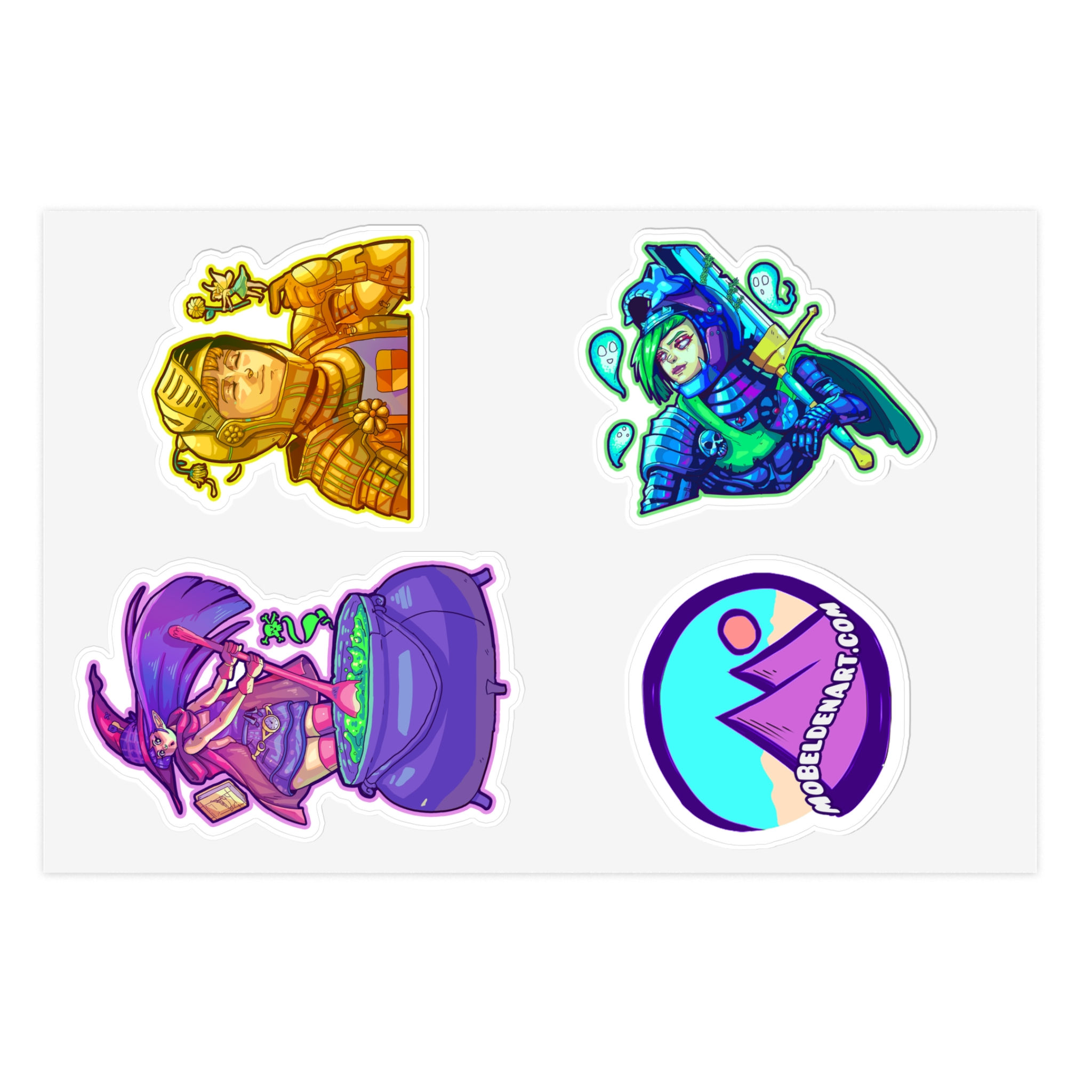 Brave Adventurer's Sticker Sheet