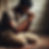 a man kneeling in prayer on a carpet with head bowed and hands clasped