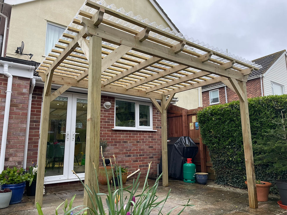 Covered Pergola