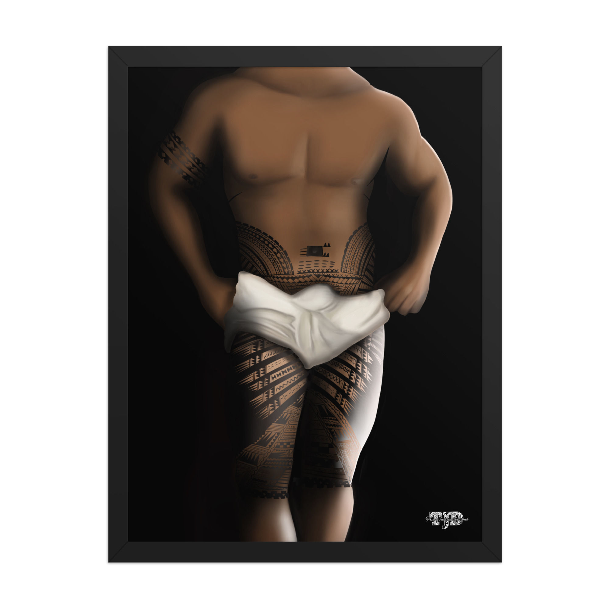 Pe'a II: Framed Matte Paper Poster