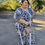 Thumbnail: Polynesian Black & White Women's Midi Dress