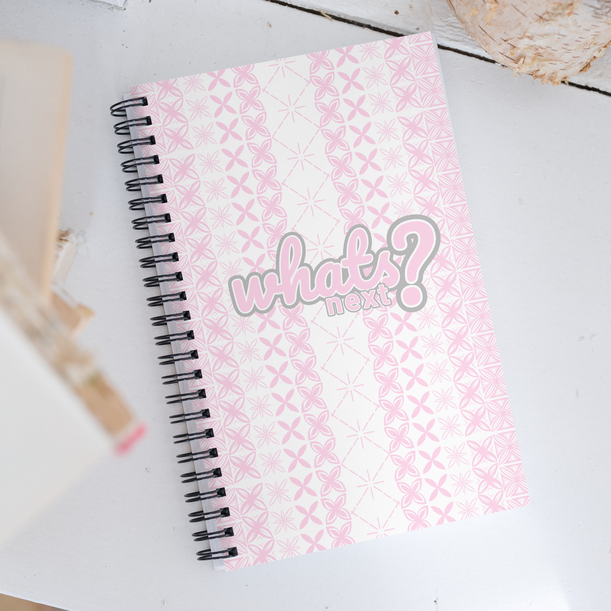 whats next? - Spiral notebook