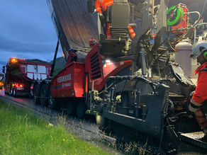 Asfaltmasser med trefiber