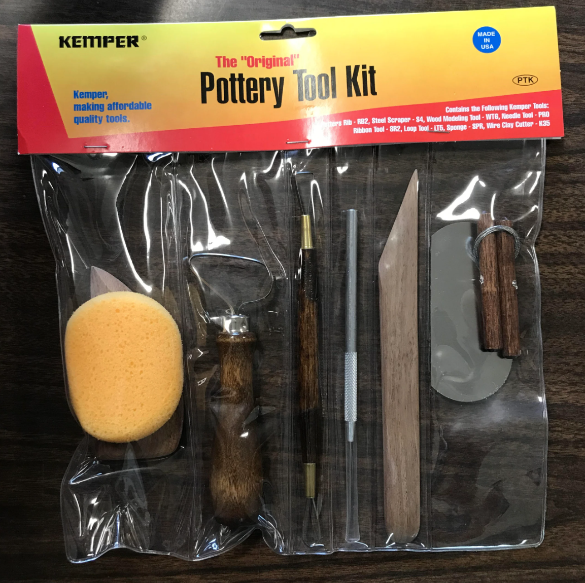 PTK - Kemper Pottery Tool Kit - MADE IN US