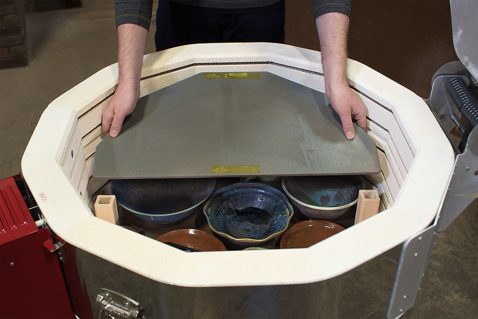 Thumbnail: 20″ x 10″ x 5/16″ Half 10 Sided ADVANCER® Kiln Shelf (STORE PICK-UP ONLY)