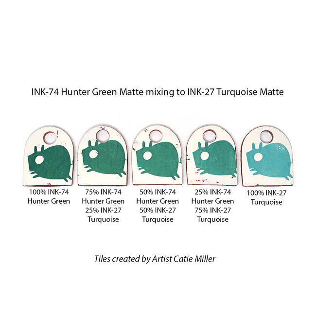 Thumbnail: AMACO Ceramic Inks - INK-74 Hunter Green Matte Ink
