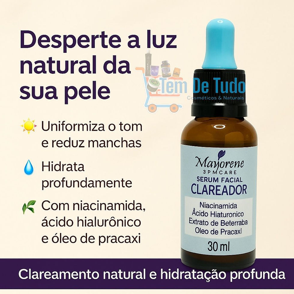 Miniatura: Sérum Facial Clareador 30ml Maycrene – Uniformiza o Tom e Hidrata com Ativos Nat