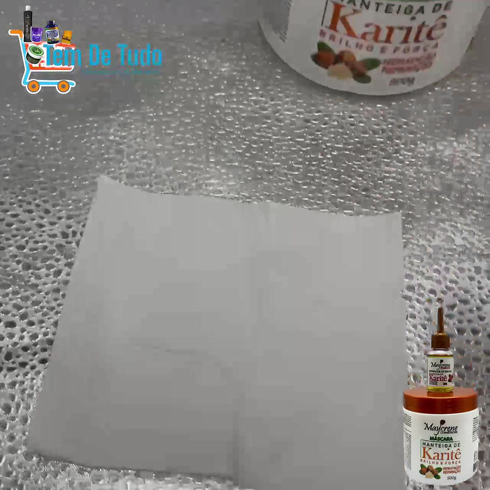Miniatura: Maycrene Cosméticos - Linha Karitê MÁSCARA + REPARADOR - Brilho e Força