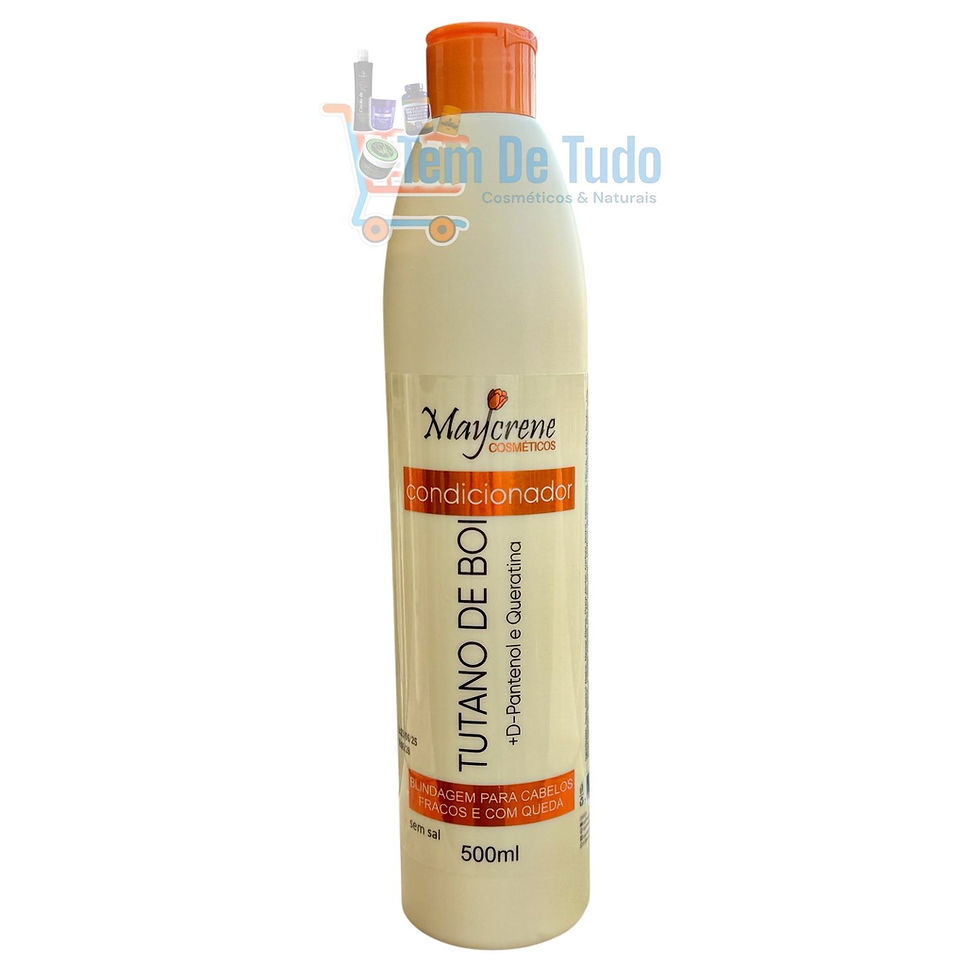 Miniatura: Kit Shampoo e Condicionador Maycrene Tutano de Boi 2x500ml – Hidratação e Força