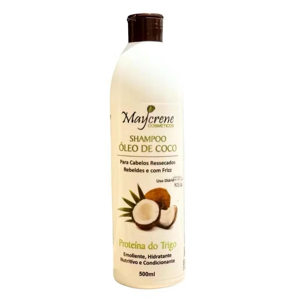 Miniatura: Kit Capilar Com 3 Itens de Óleo de Coco Proteína do Trigo - Maycrene