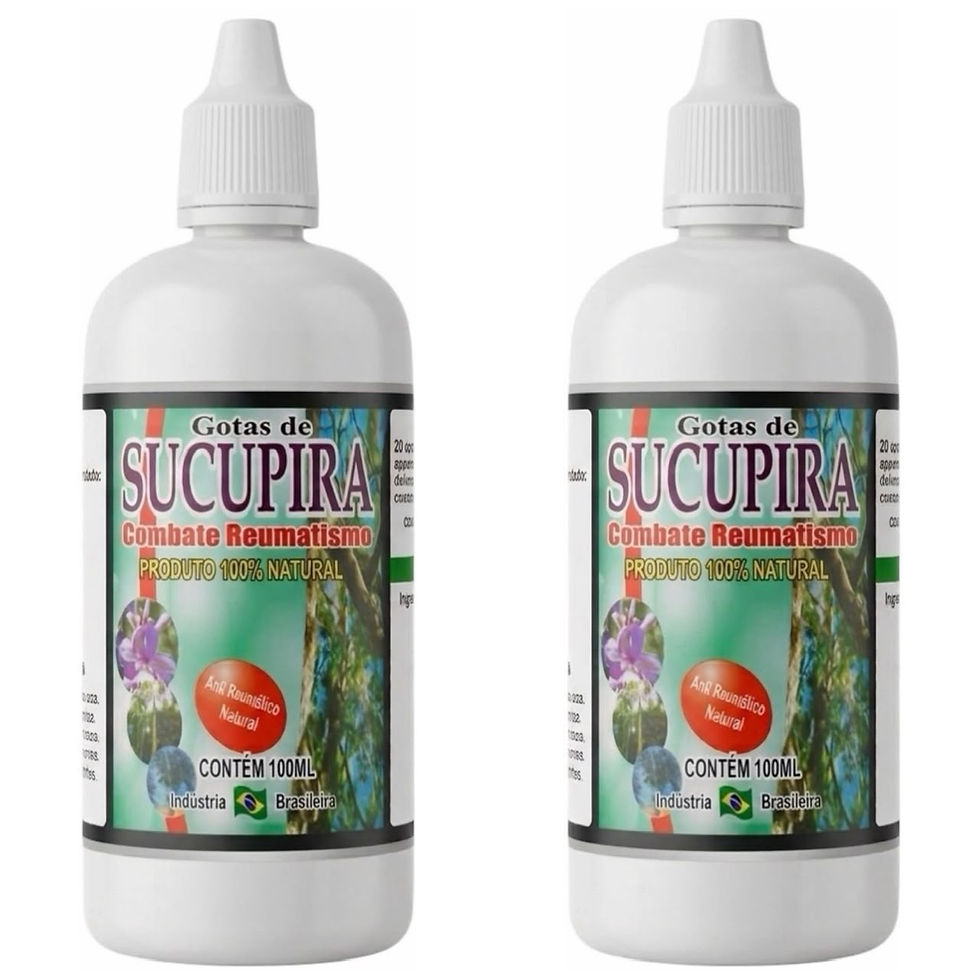 Miniatura: 2x Gotas de Sucupira 100ml – Extrato Concentrado 100% Natural