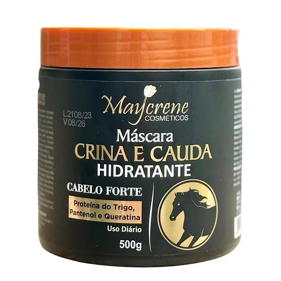 Miniatura: Kit Capilar Com 3 Itens Crina e Cauda Força e Crescimento - Maycrene