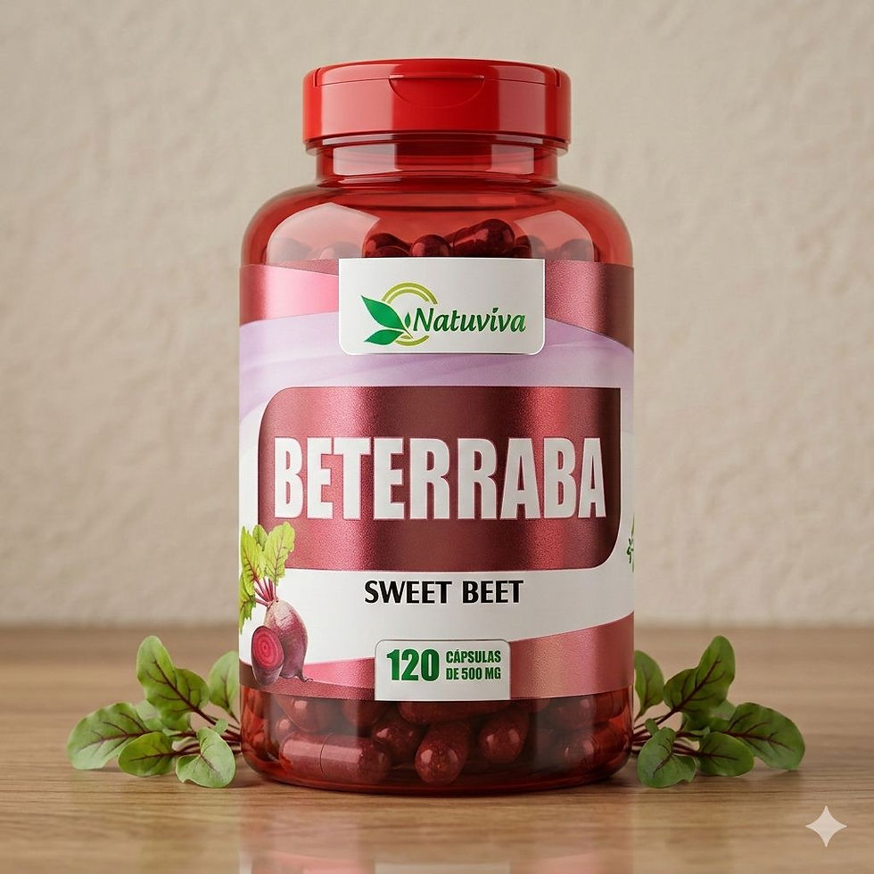 Miniatura: 3x Beterraba em Cápsulas 500mg - 120 Cápsulas Sweet Beet - Pré-Treino