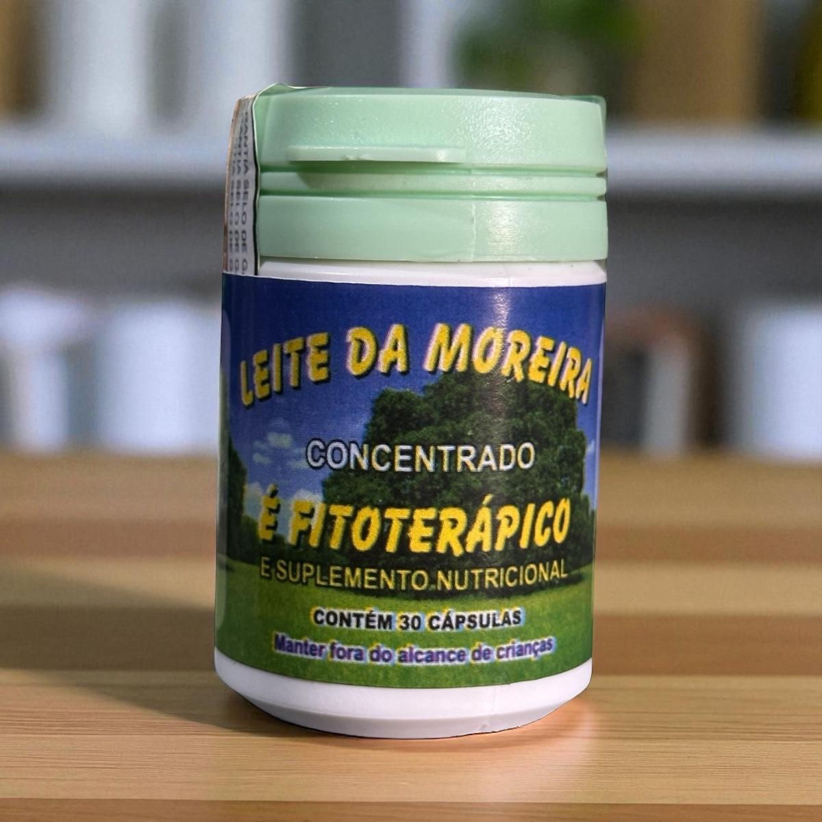 Leite da Moreira Concentrado – 30 Cápsulas | Suplemento Fitoterápico Natural