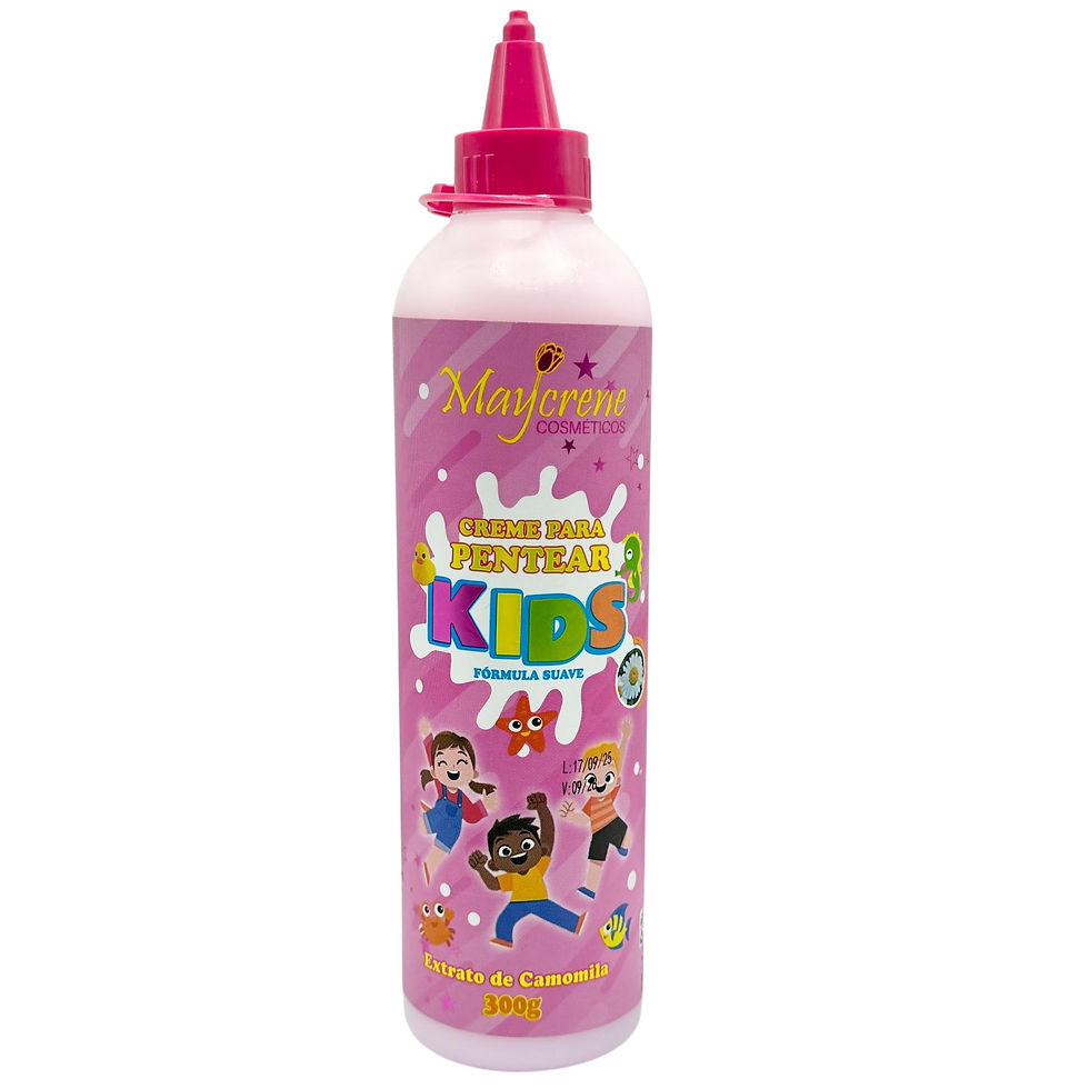 Miniatura: Kit Infantil ROSA Maycrene Kids – Shampoo, Condicionador e Creme para Pentear