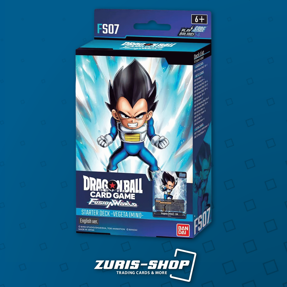 Dragon Ball Super Card Game - Fusion World FS07 Starter Deck Vegeta 