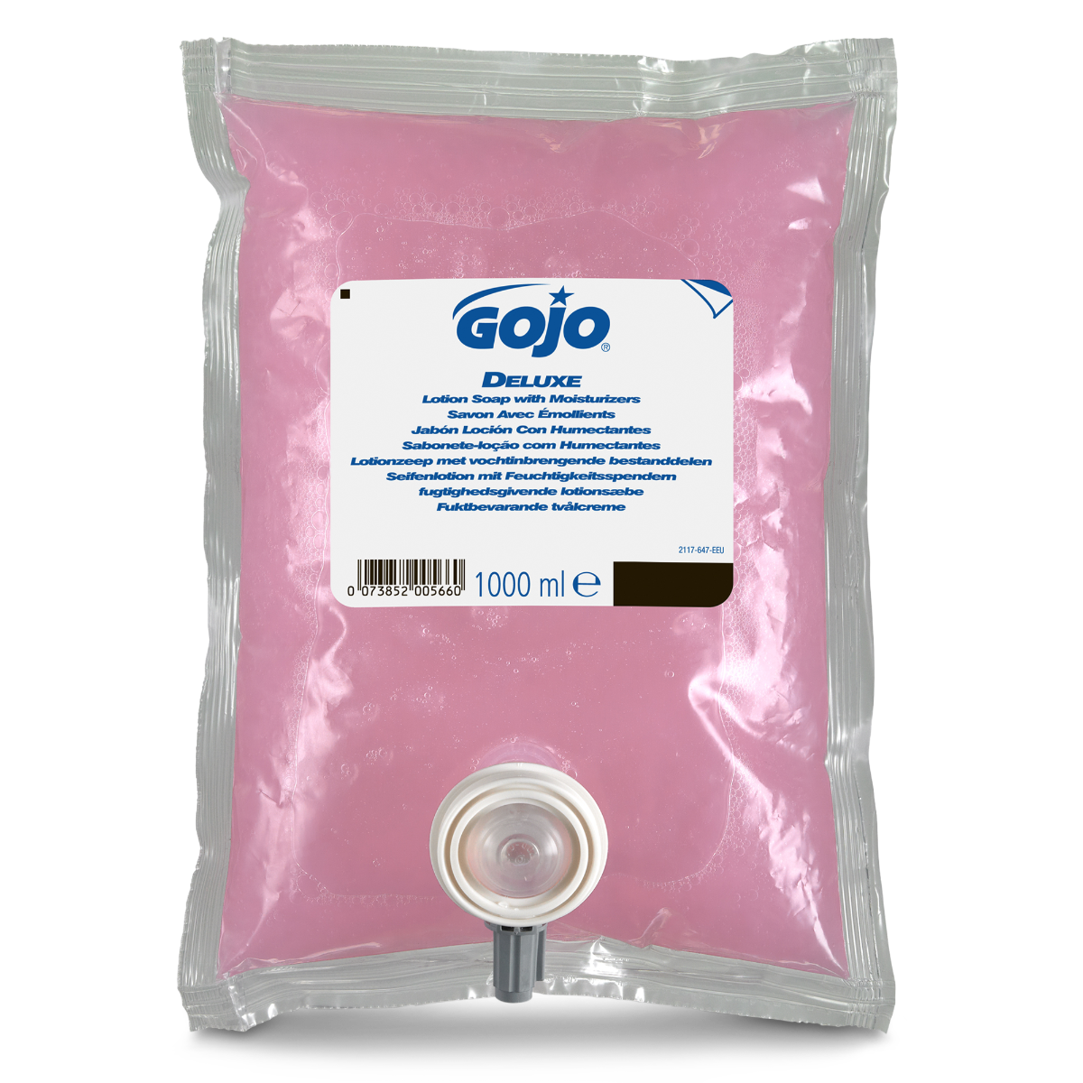 GOJO® Deluxe Lotion Såpe med Fuktighetskremer, NXT® 1000ml Påfyll