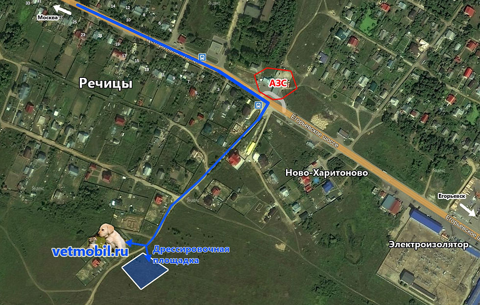 Речицы гжель карта