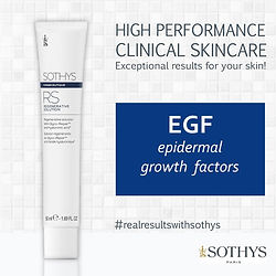 RS Regenerative Solution A specially formulated repairing gel to support the skin’s regenerative capacity following intensive dermo-esthetic procedures. Universal treatment (serum/mask) to hydrate ultra-weakened skin