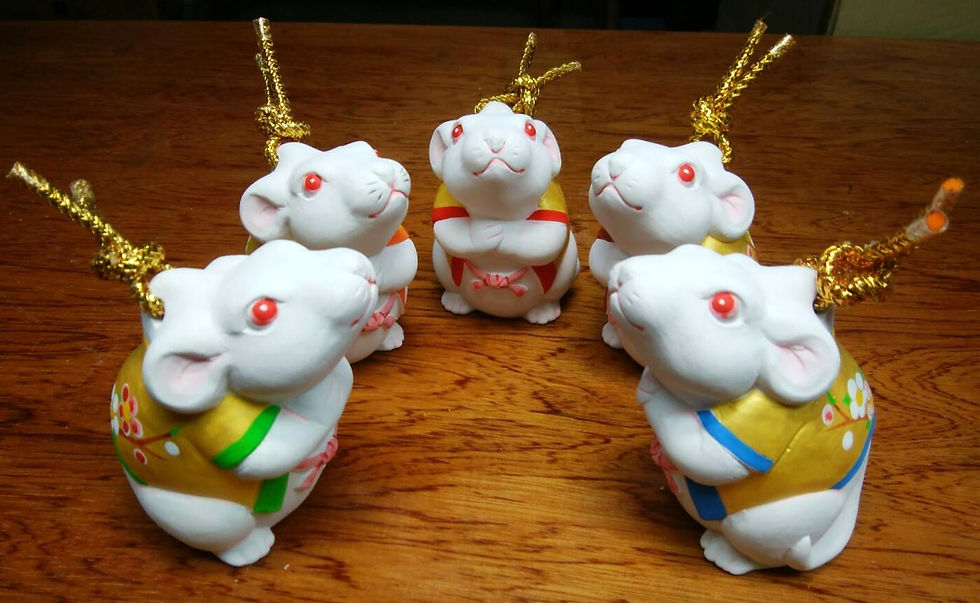 博多土鈴 干支(子)