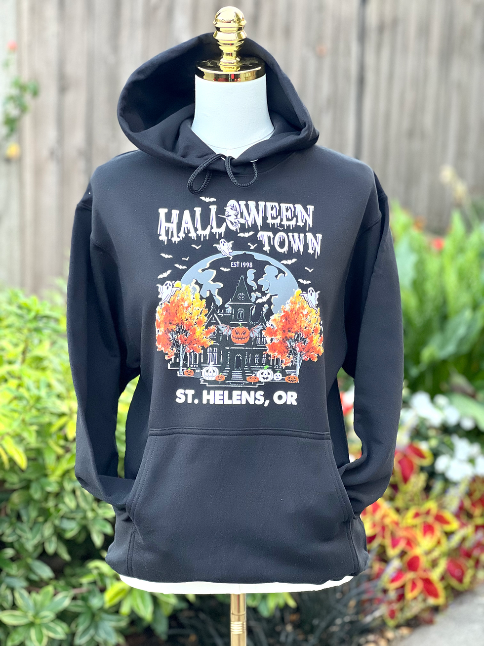 Halloween Town Hoodie – St. Helens, Oregon | 2025 Design